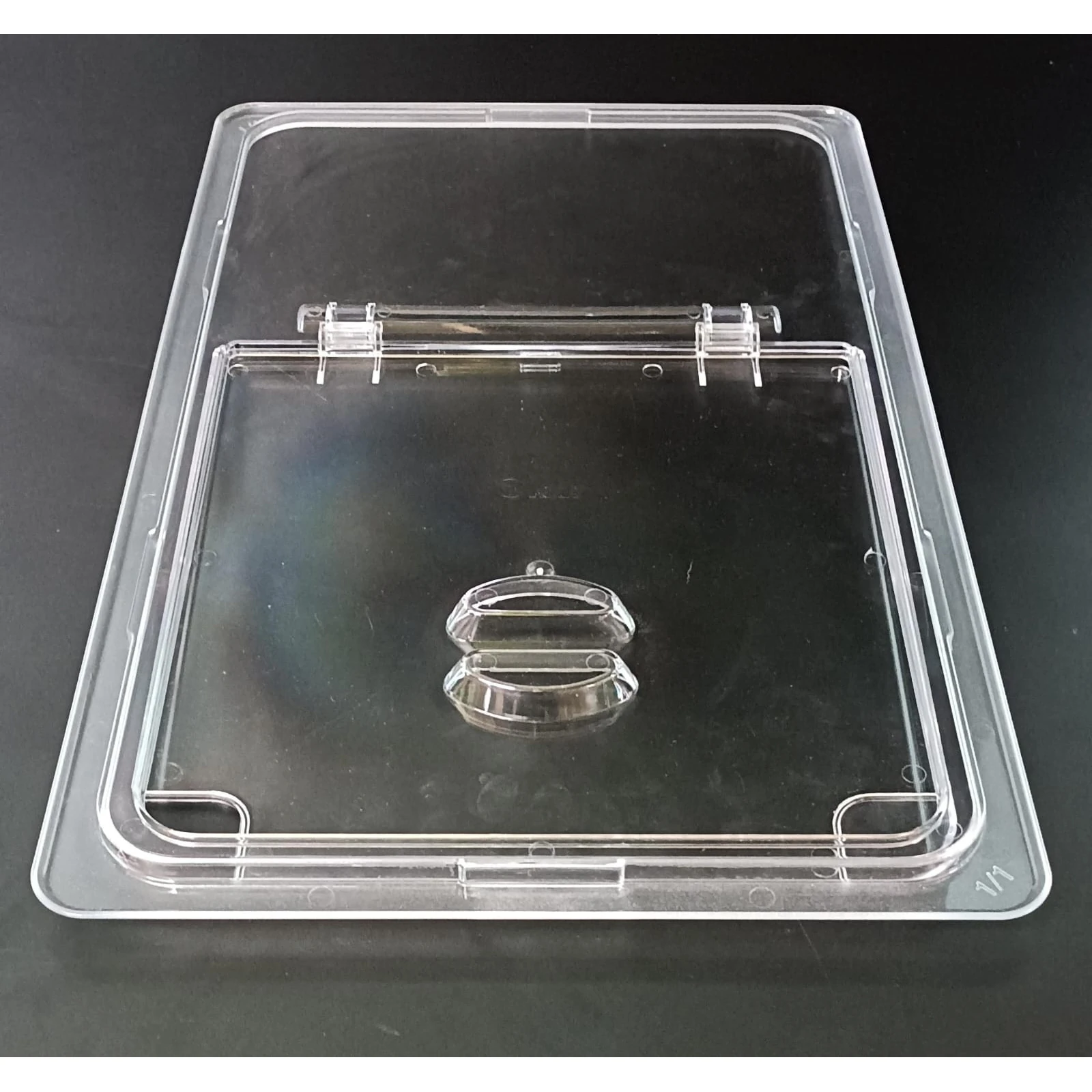 VAMA PC Flip Lid (Half Open + Half Close) for PC GN Pan with NSF Certified Laser Logo — view 4