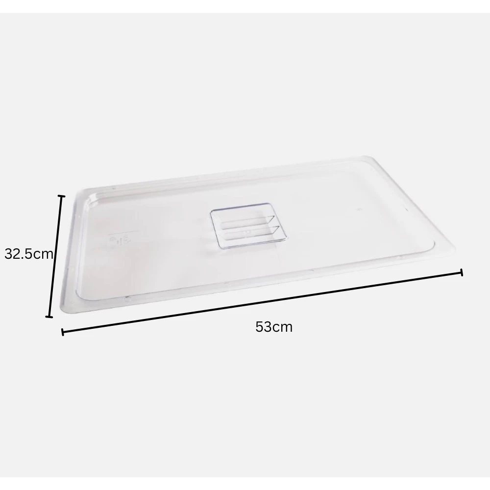 VAMA PC Regular Lid for PC GN Pan with NSF Certified Laser Logo — view 2