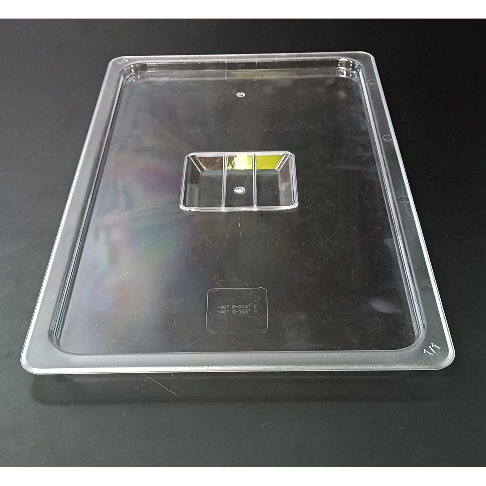 VAMA PC Regular Lid for PC GN Pan with NSF Certified Laser Logo — view 4