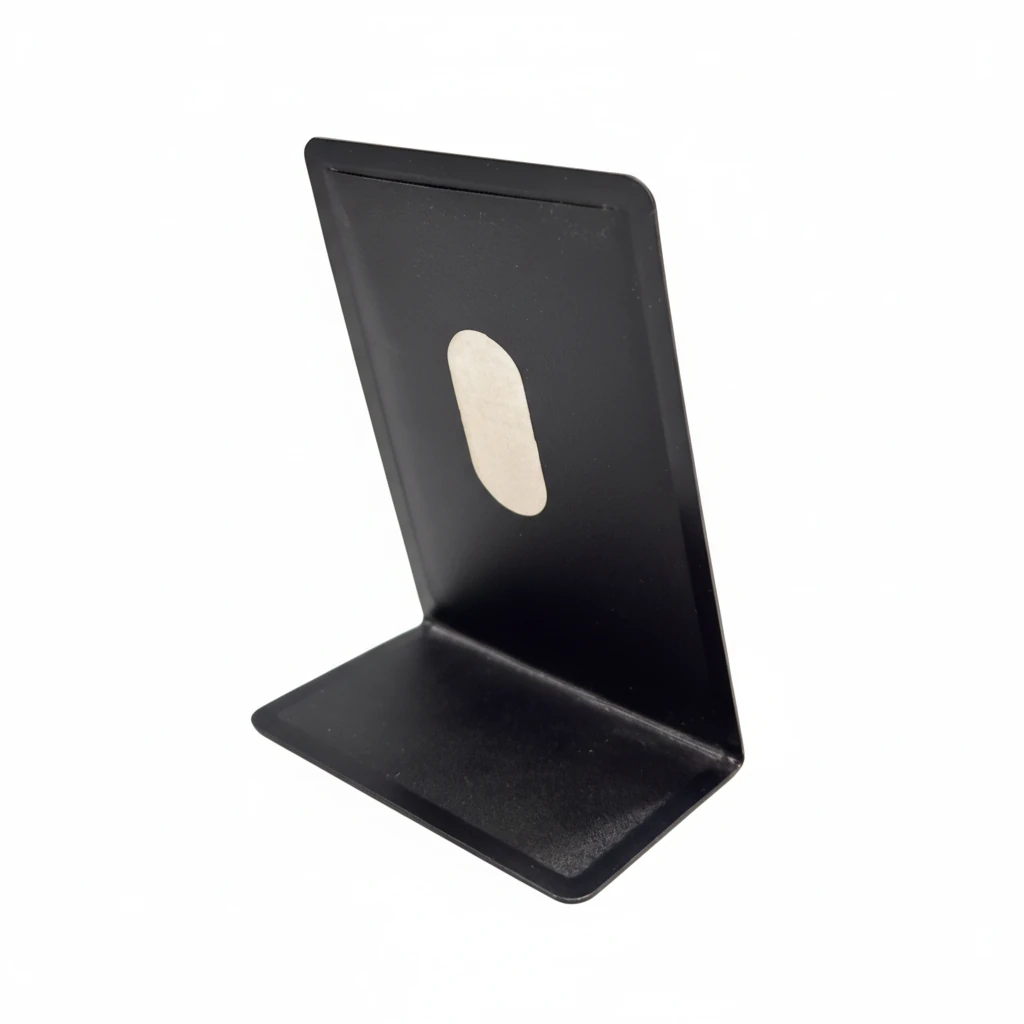 Rexine L-Shaped Menu Card Stand — view 7