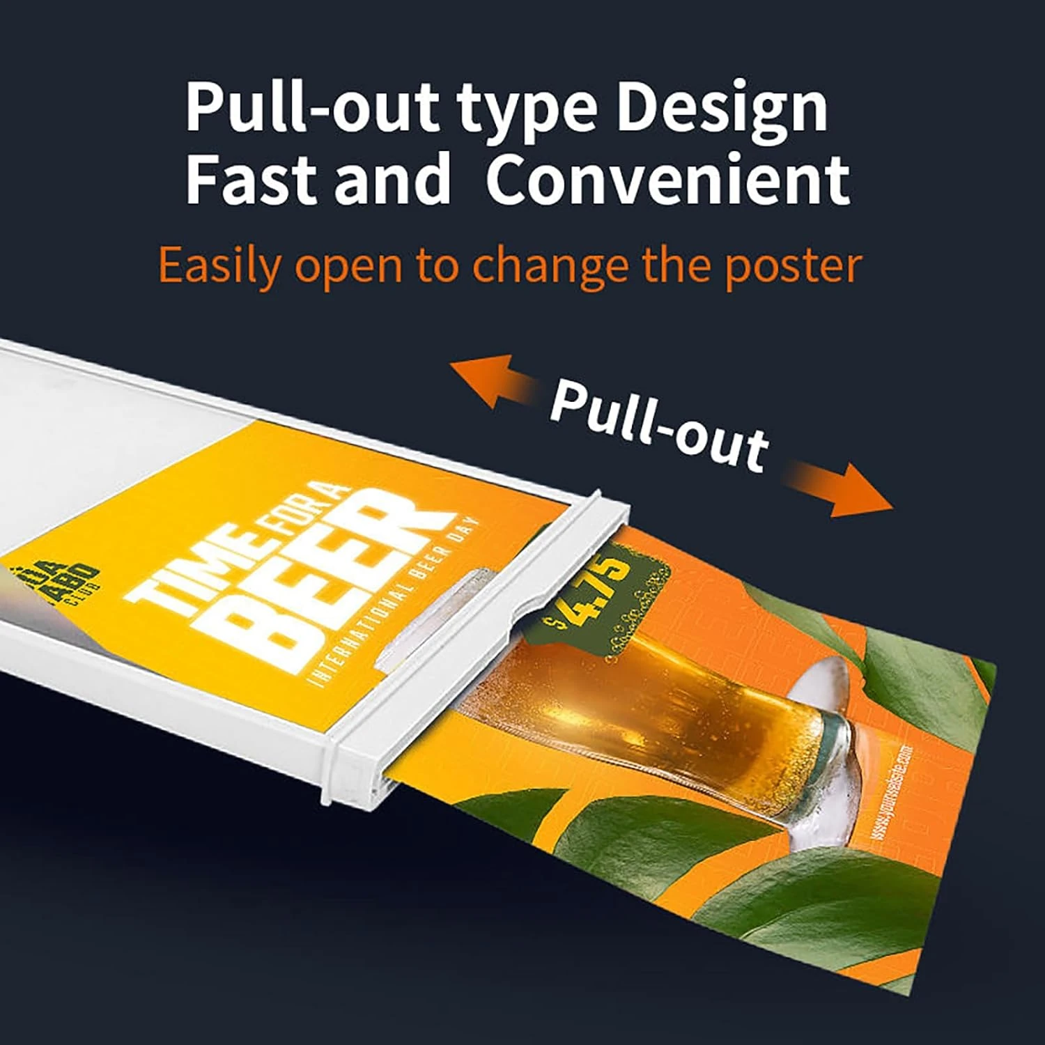 LED T-Type Menu Display Board | A5 — view 7
