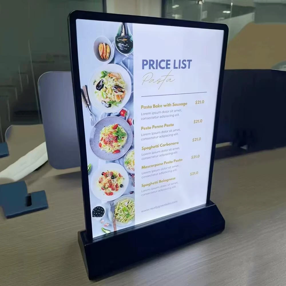 LED T-Type Menu Display Board | A6 — view 7