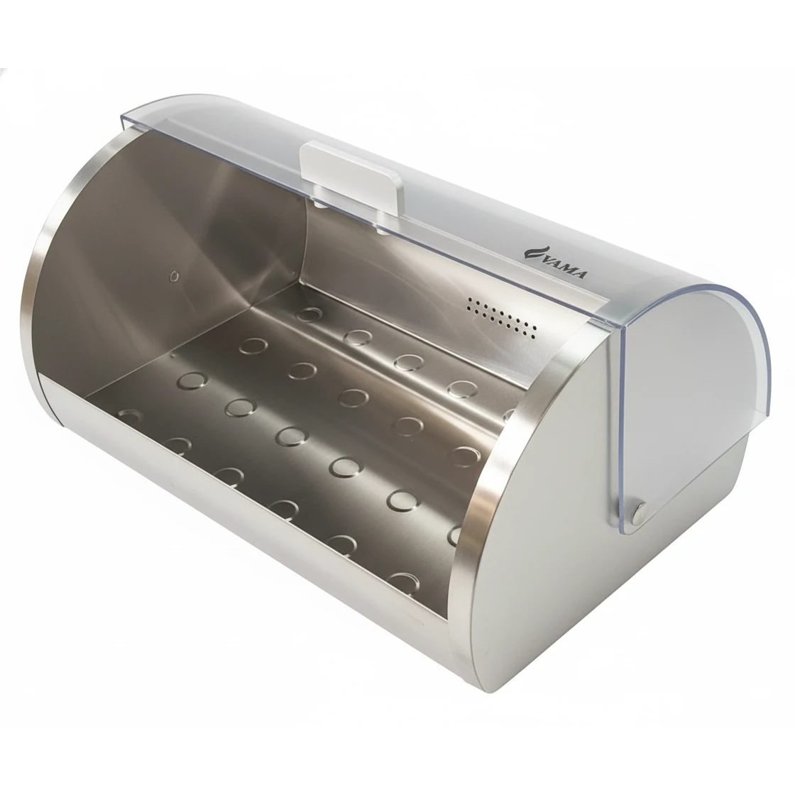 VAMA SS Rectangle Bread Box with Transparent Front Cover — view 7