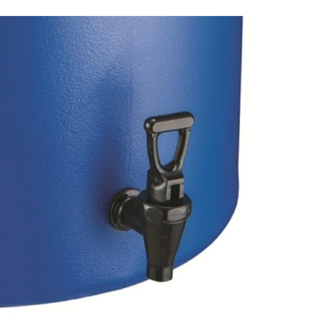 Plastic Insulation Barrel Hot/Cold - Round | With Tap | Blue — view 7