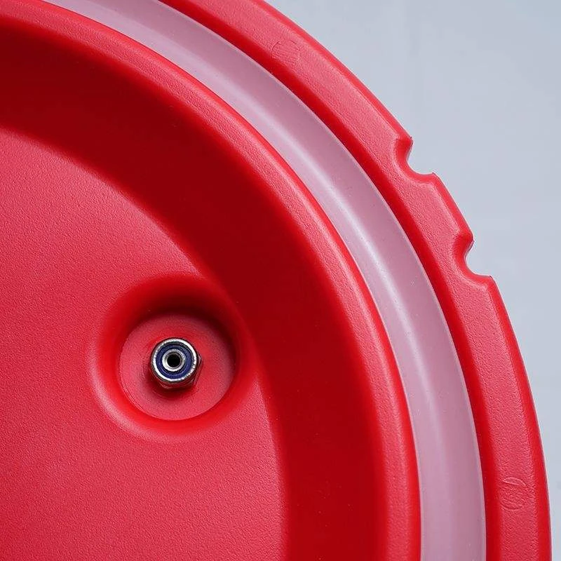 Plastic Insulation Barrel Hot/Cold - Round | Without Tap | Red — view 6