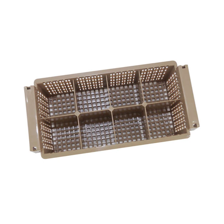 Plastic Rectangle Cutlery Caddy - 8 Compartments — view 5
