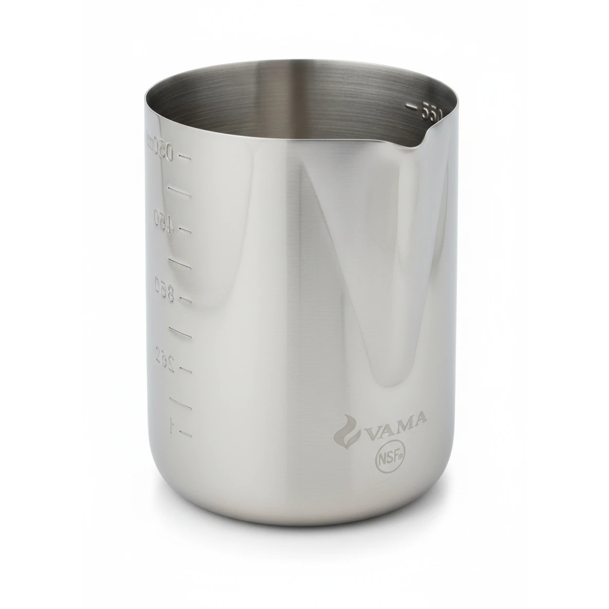VAMA SS Jugs with Measurements with NSF Certified Laser Logo - Single pc Box Packing — 550ml