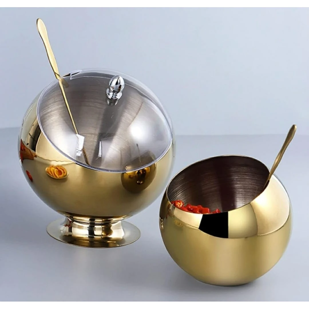 Goldan Oblique Bowl with PC Lid & Silicon Base — view 5