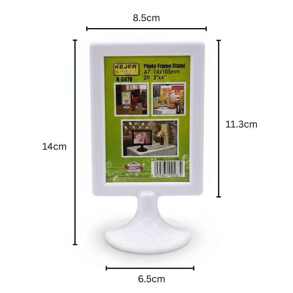 Round Base Table Display Stand | A7 Vertical — view 2