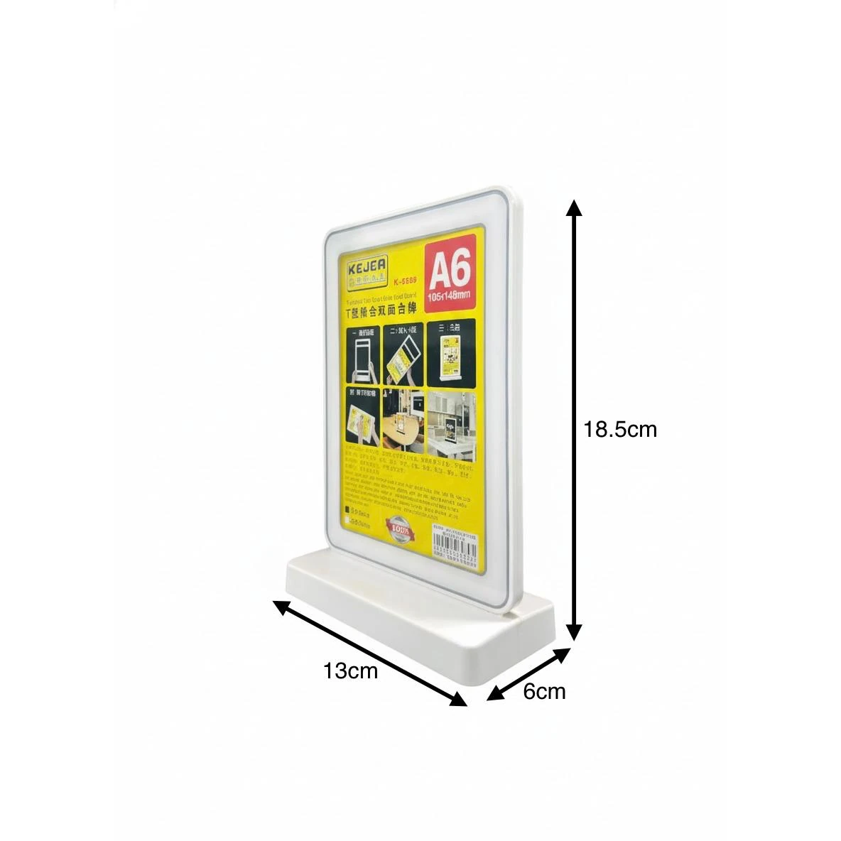 T-Type Table Display Stand | A6 — view 2