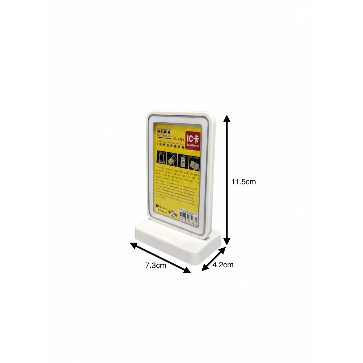 T-Type Table Display Stand | IC Card — view 2