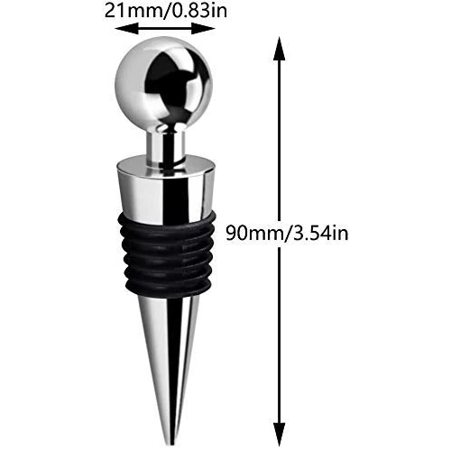 SS Wine/Beverage Stopper — view 2