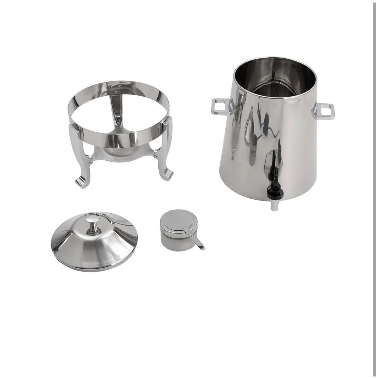 Full SS Tea/Coffee Urn Dispenser 12L - Hot Gel Based — view 7