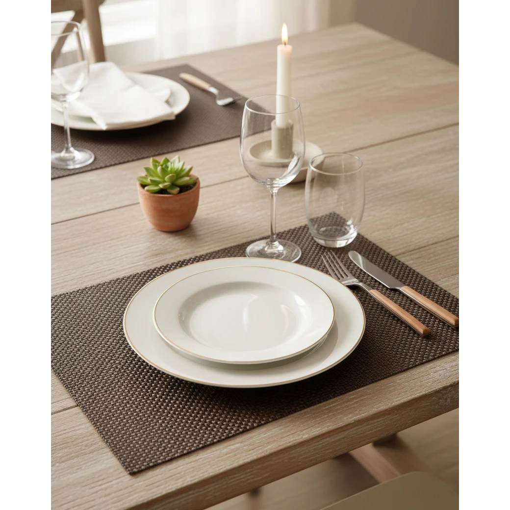 Table Mat Dark Colour - A1 - (Quantity - 6pcs) — view 4