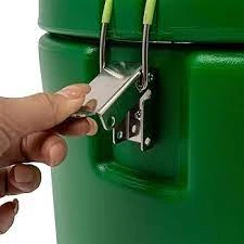 Plastic Insulation Barrel Hot/Cold - Round | Without Tap | Green