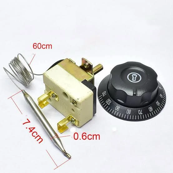 Spares for Electric Hot Bain Marie Ready Counter- Thermostat with Knob 110°c Bain Marie — view 3