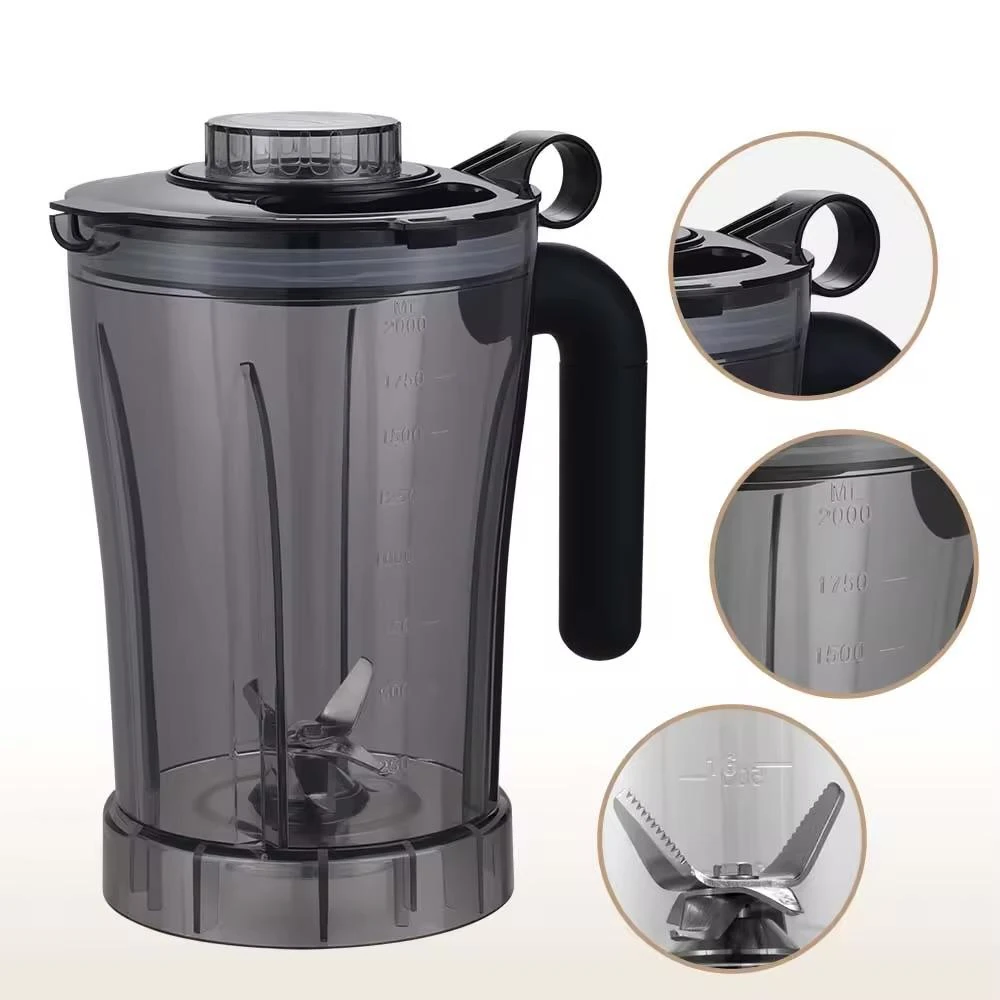 Spares for Electric 2L Soundproof Commercial Blender - 2L Toughened Jar — view 2