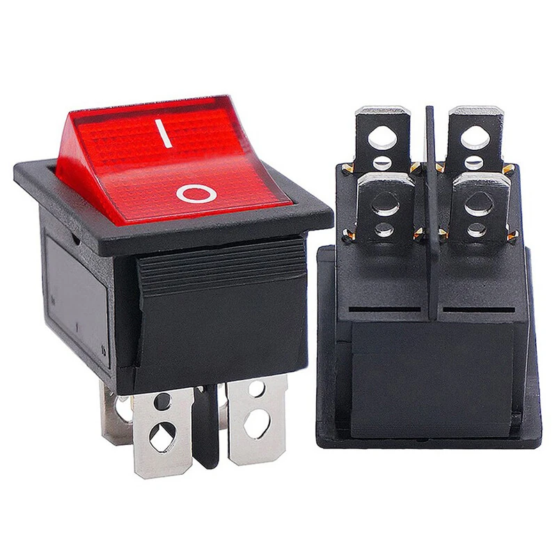 Spares for Waffle Maker + Bain Marie + Griller + Warming Showcase + Cotton Candy Machine + Plate Warmer + Deep Fryer - Red On/Off Switch Regular — view 2