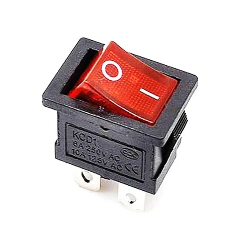 Spares for Waffle Maker + Bain Marie + Griller + Warming Showcase + Cotton Candy Machine + Plate Warmer + Deep Fryer - Red On/Off Switch Regular — view 3
