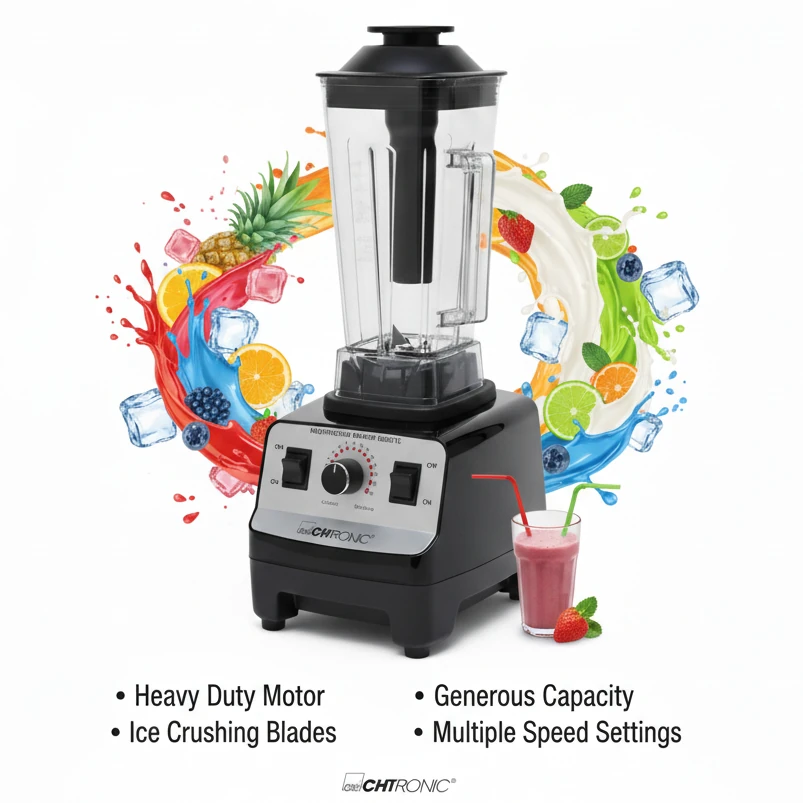 Electric 2L Commercial Blender 4500W — view 5