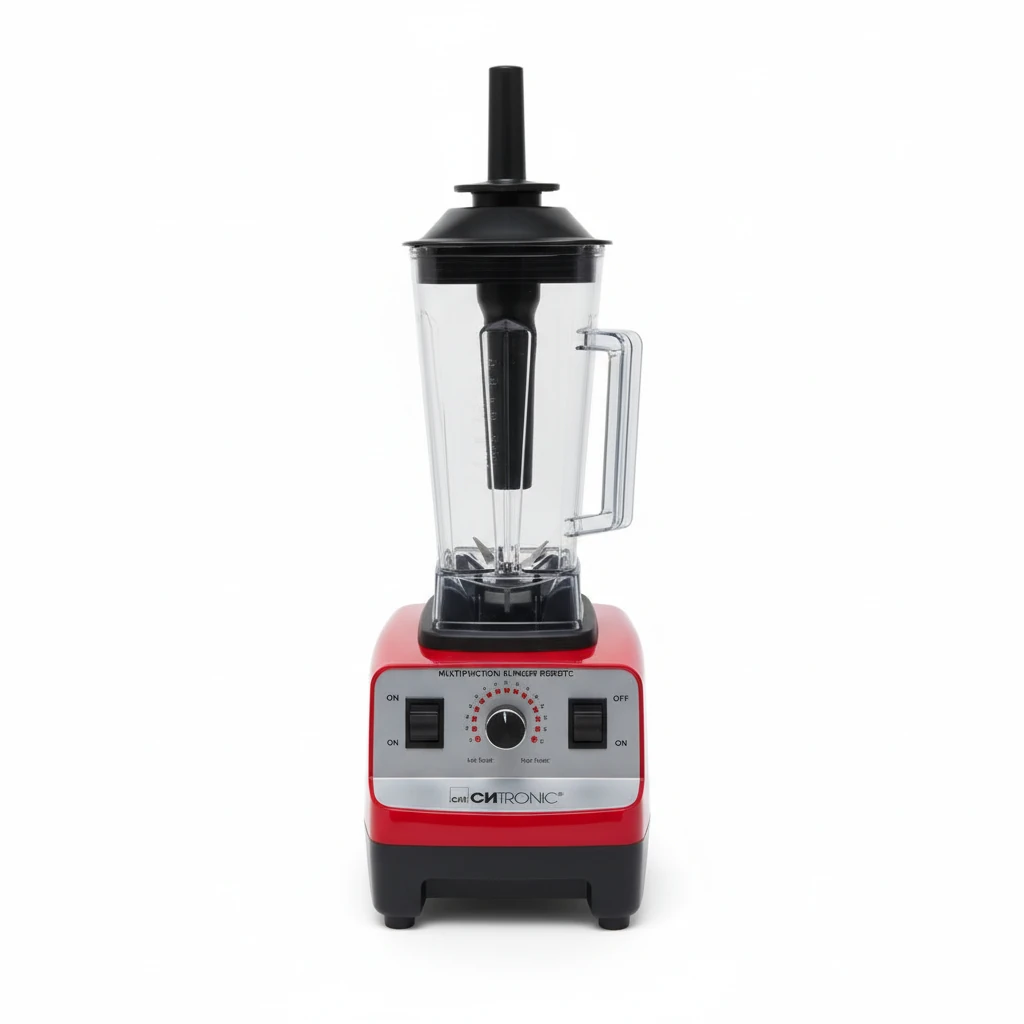 Electric 2L Commercial Blender 4500W — Red