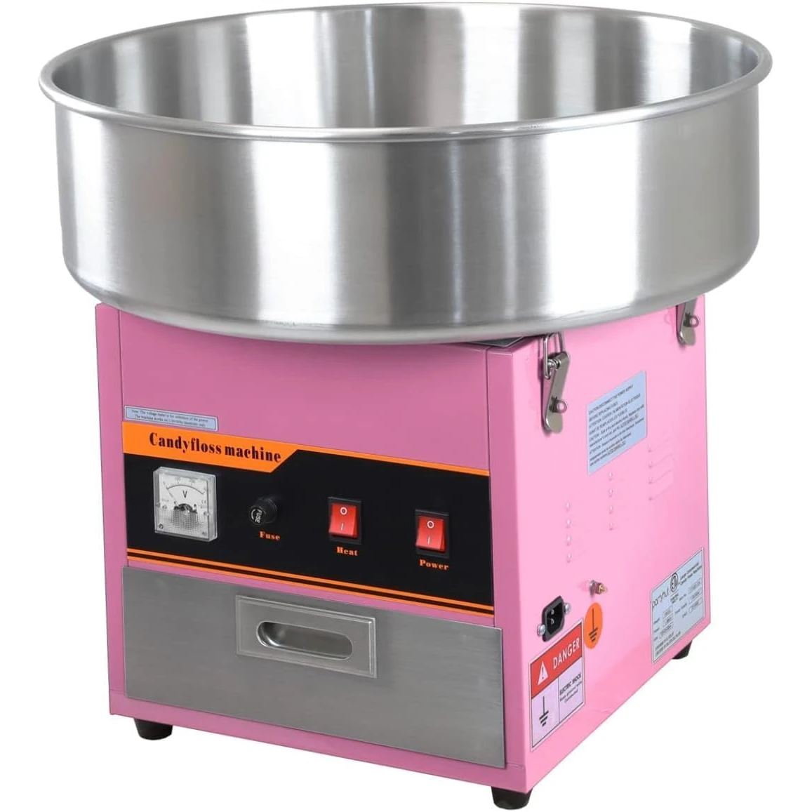 Electric Cotton Candy Machine - MS Pink Body — view 7