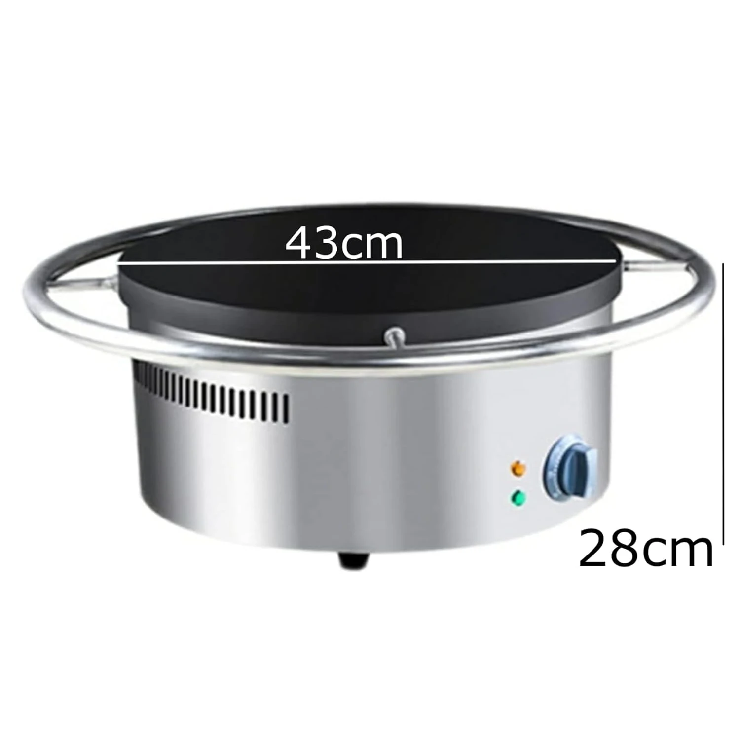 Electric Rotating Crepe/Dosa Maker (Tawa Diameter: 43cm) — view 2