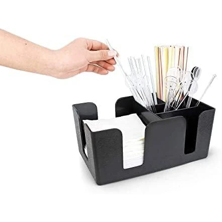Plastic Bar Caddy - Black — view 6