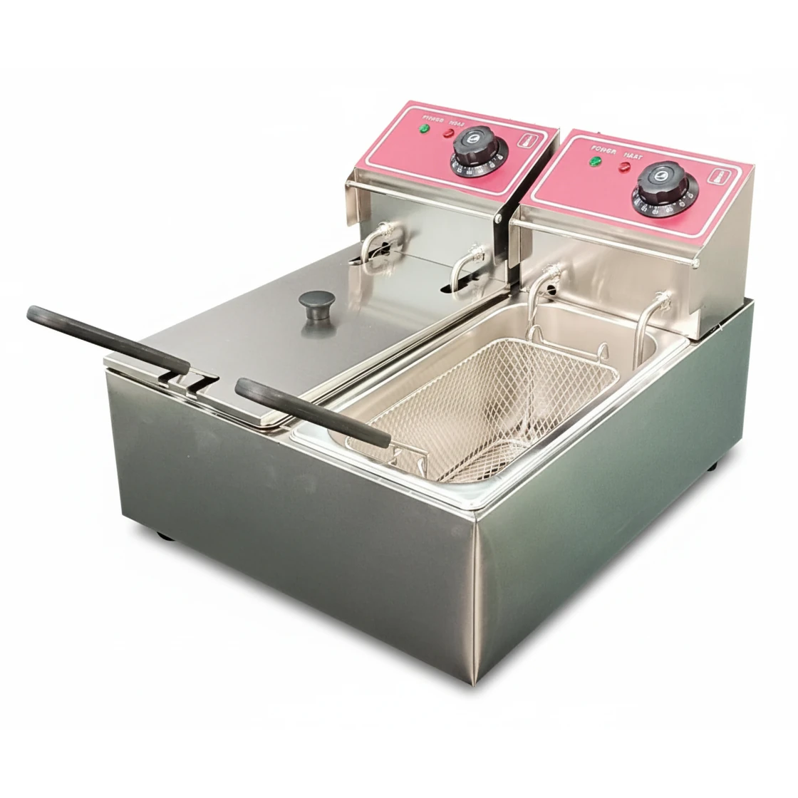 Electric Deep Fryer 4L + 4L Double Head