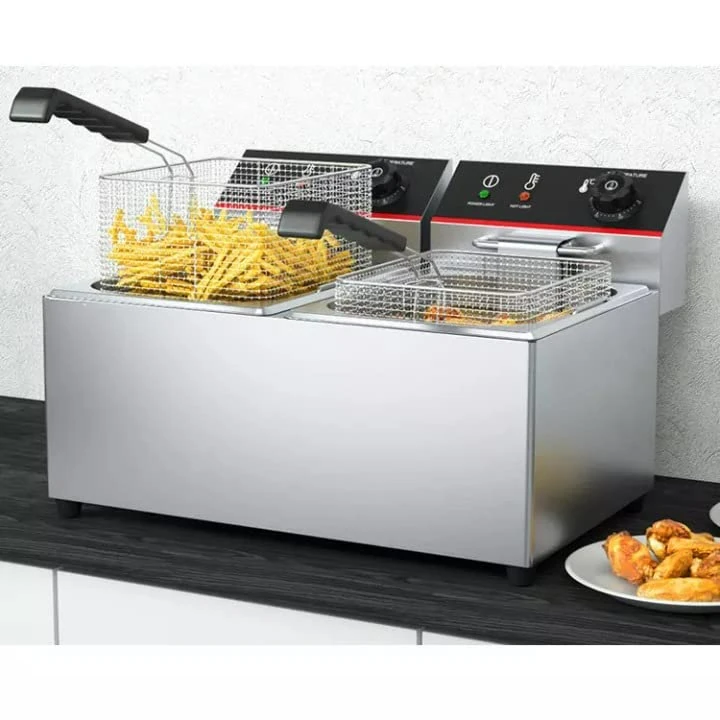 Electric Deep Fryer 4L + 4L Double Head — view 3