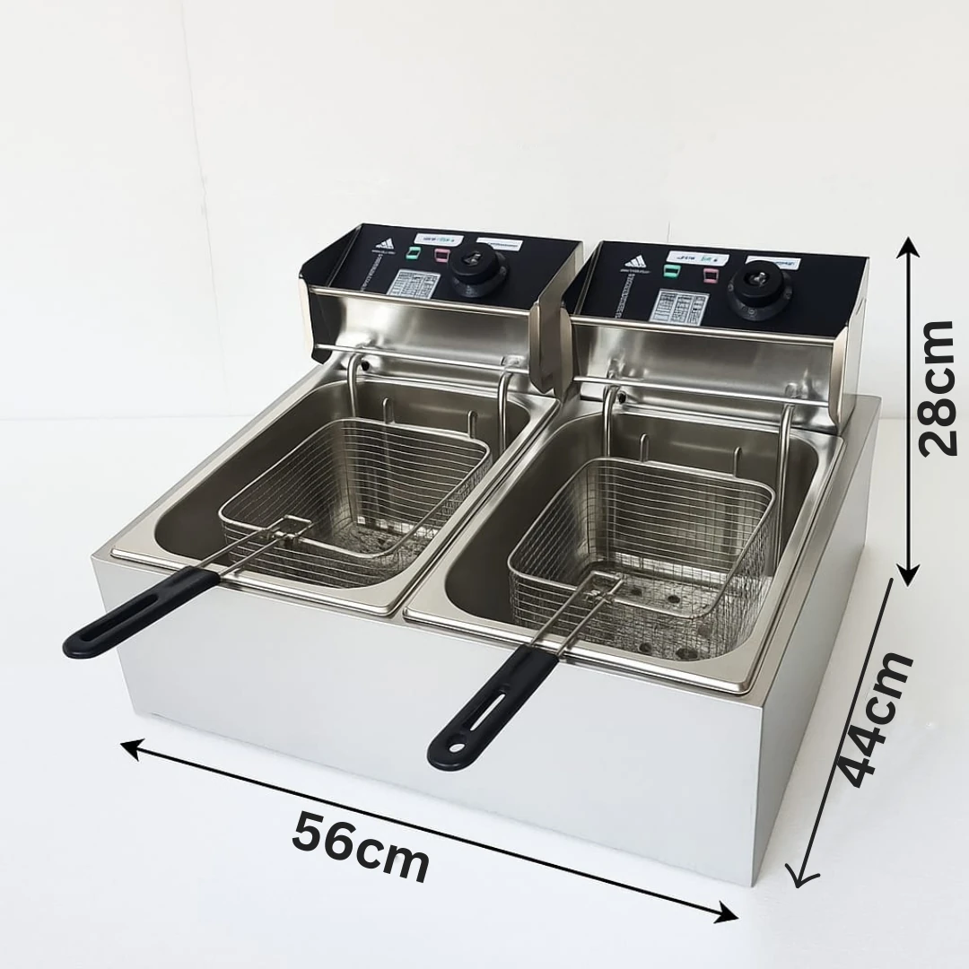 Electric Deep Fryer 8L + 8L Double Head — view 2