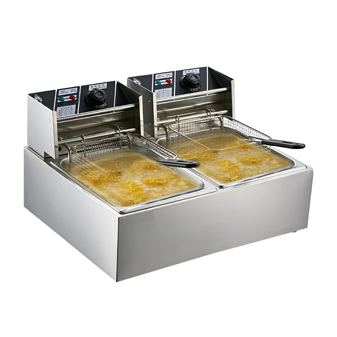 Electric Deep Fryer 8L + 8L Double Head — view 3