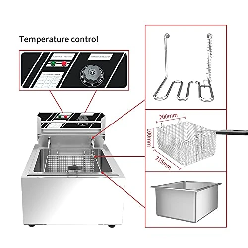 Electric Deep Fryer 8L + 8L Double Head — view 4