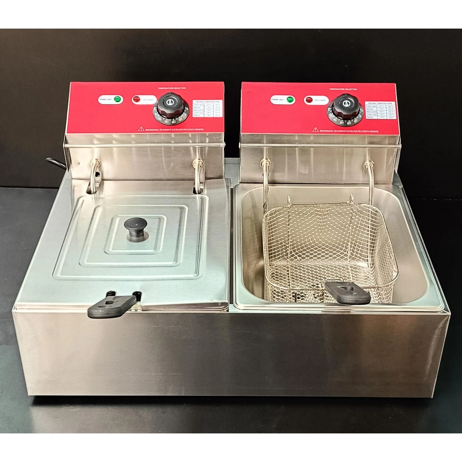 Electric Deep Fryer 8L + 8L Double Head — view 6
