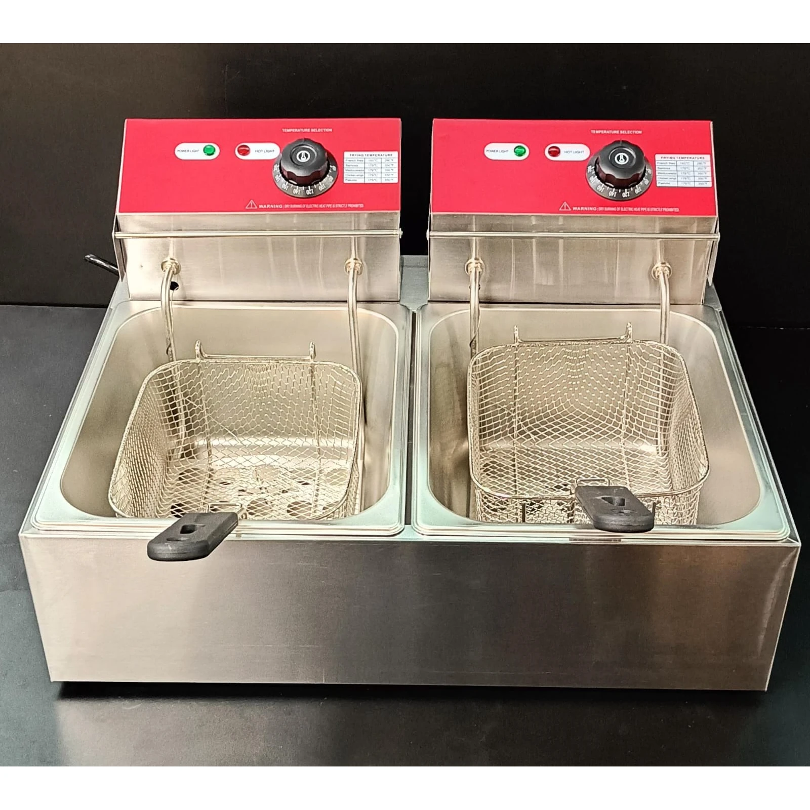 Electric Deep Fryer 8L + 8L Double Head — view 7
