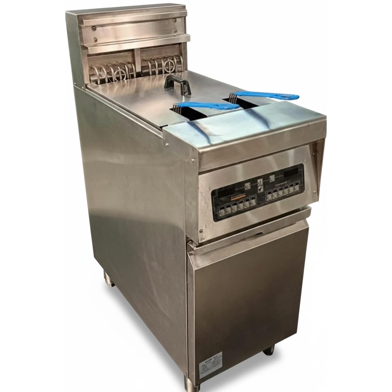 Electric Digital Deep Fryer 14L + 14L Double Head - Standing Model — view 4