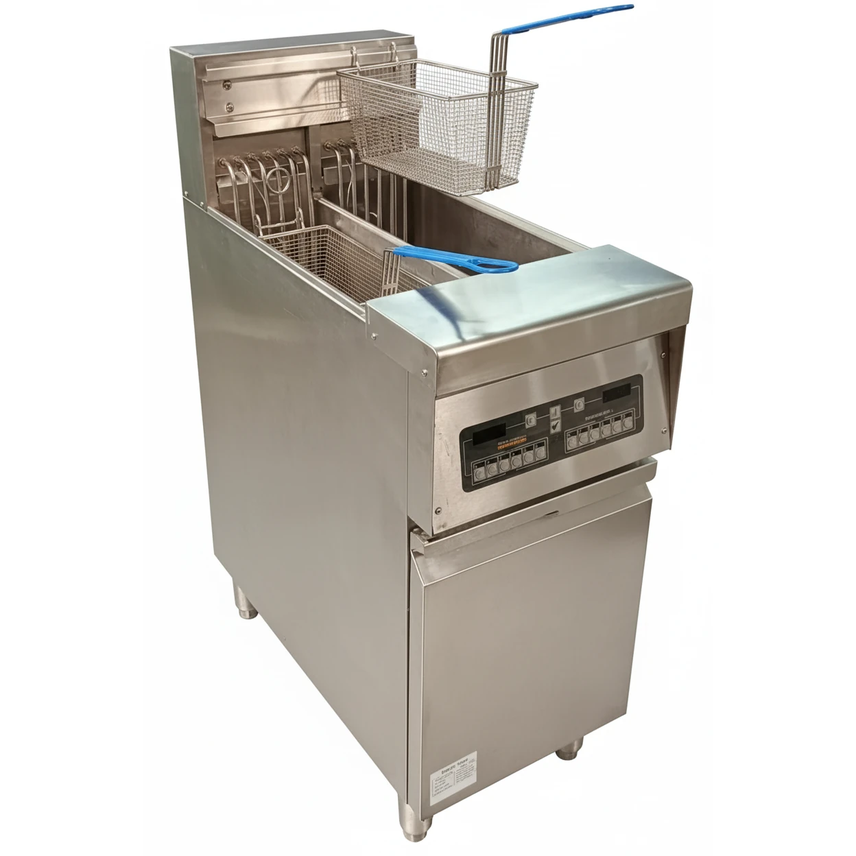 Electric Digital Deep Fryer 14L + 14L Double Head - Standing Model — view 5