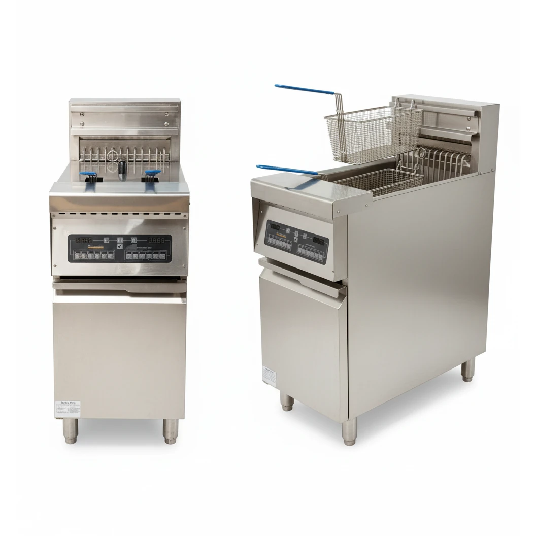 Electric Digital Deep Fryer 28L Single Head - Standing Model — view 7