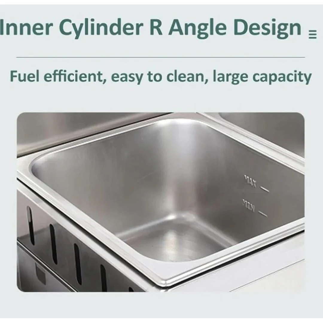 Gas Deep Fryer 8L + 8L Double Head — view 9