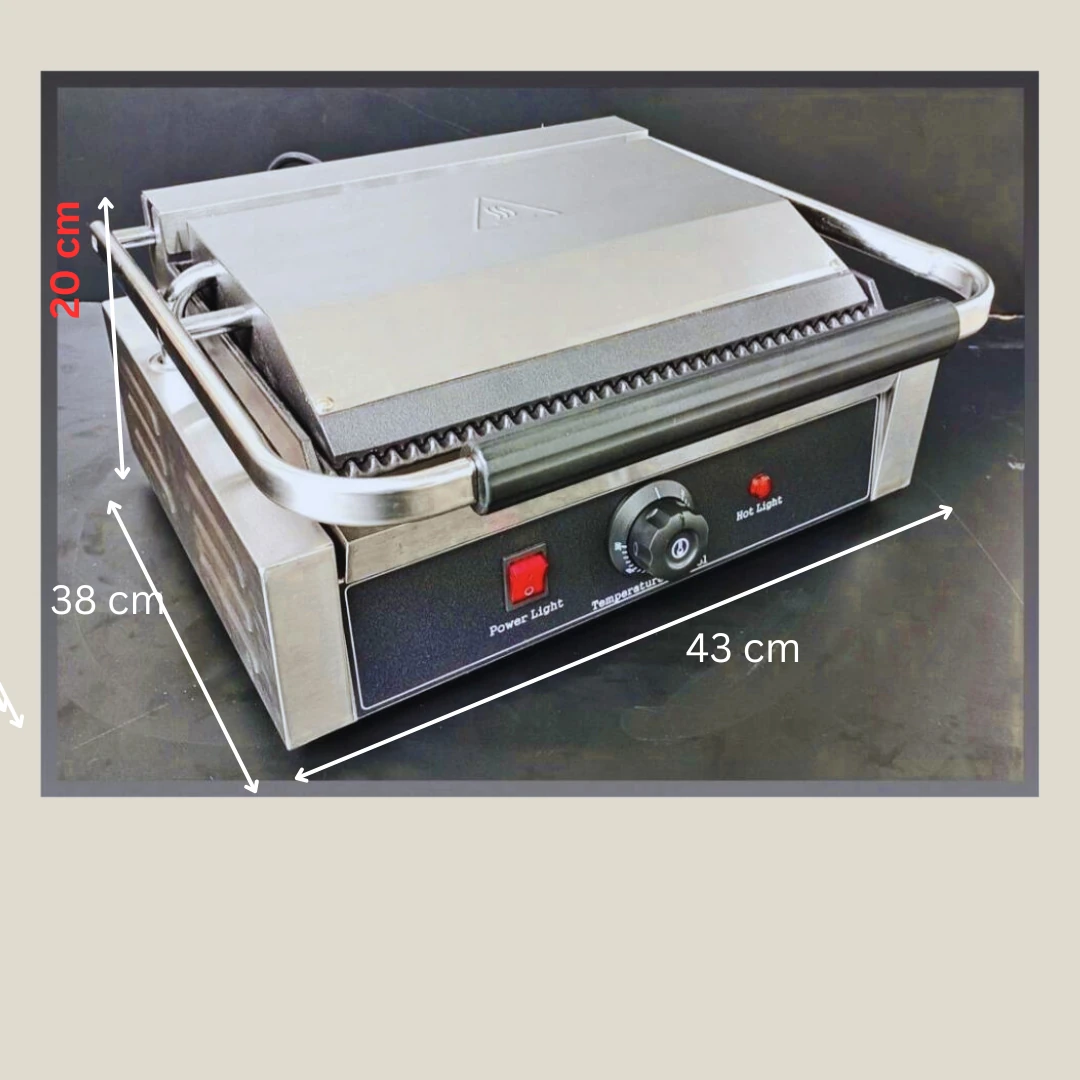 Electric Jumbo Sandwich Griller Single (Grill Area: 36x24cm) — view 2