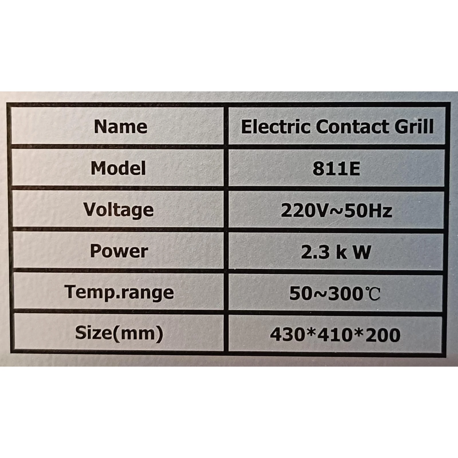 Electric Jumbo Sandwich Griller Single (Grill Area: 36x24cm) — view 12