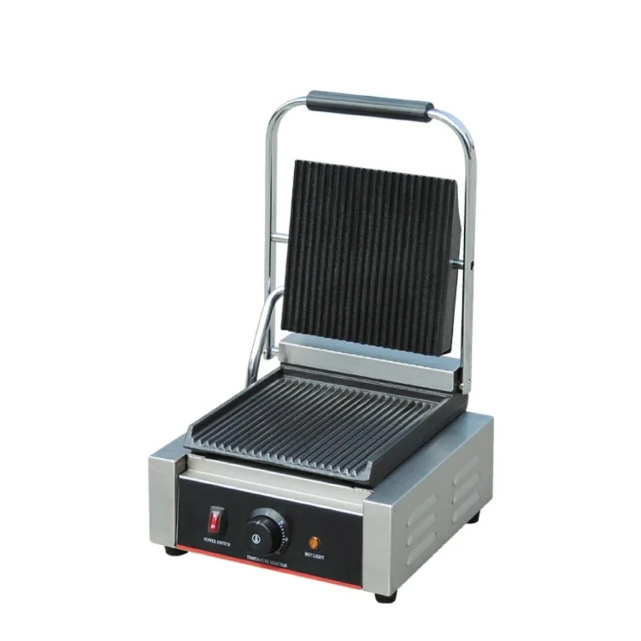 Electric Sandwich Griller Single - Small (Grill Area: 22x24cm)