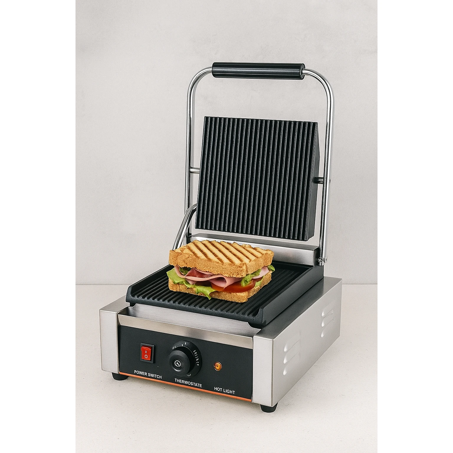 Electric Sandwich Griller Single - Small (Grill Area: 22x24cm) — view 3