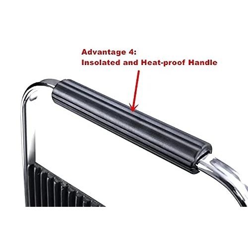 Electric Sandwich Griller Single - Small (Grill Area: 22x24cm) — view 6