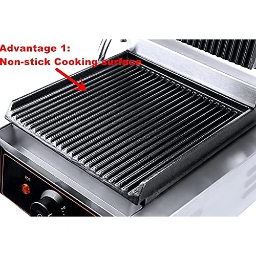 Electric Sandwich Griller Single - Small (Grill Area: 22x24cm) — view 10