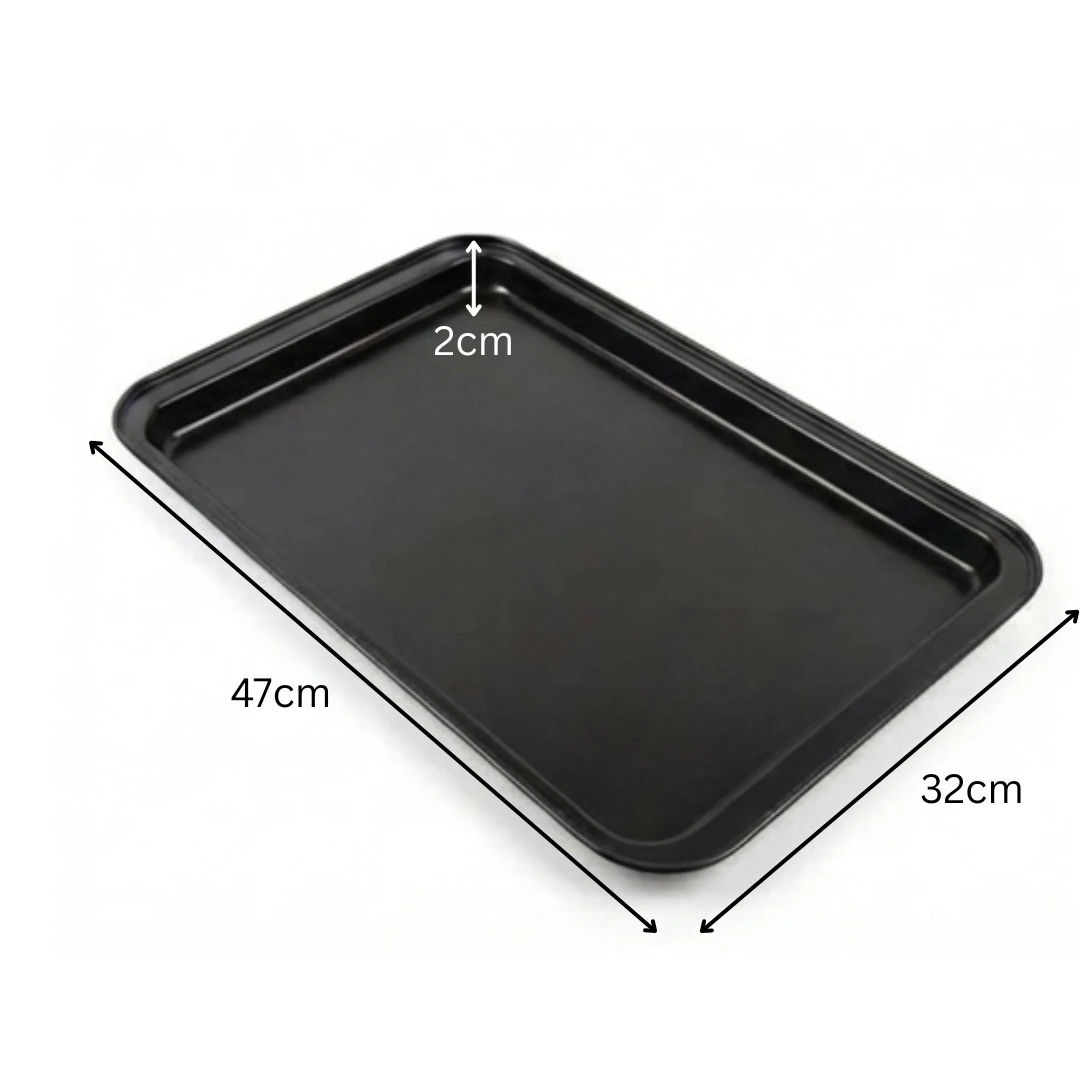 Teflon Coated Baking Tray - 47x32x2cm — view 2