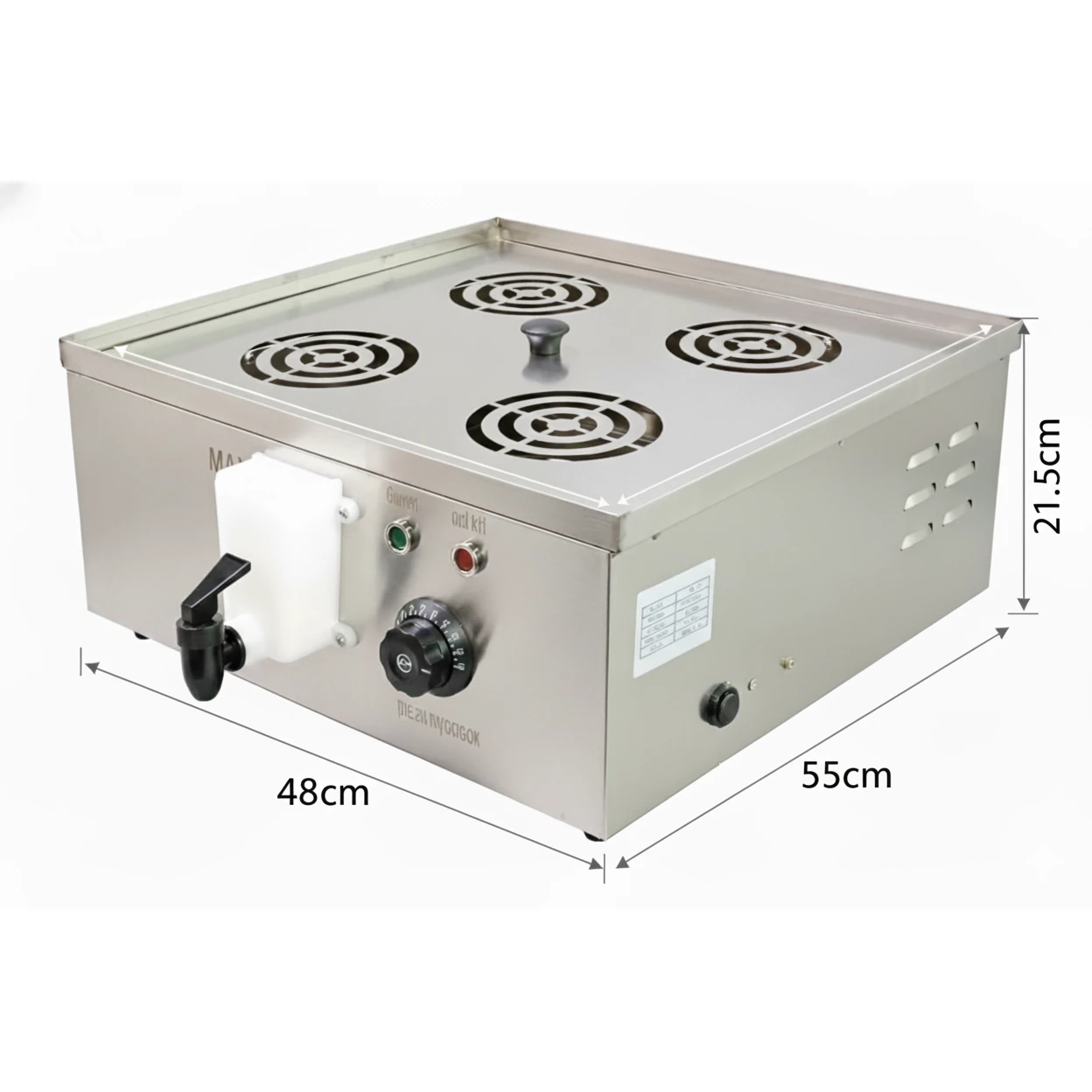 Electric Dimsum Basket Steamer 4 Compartments — view 2