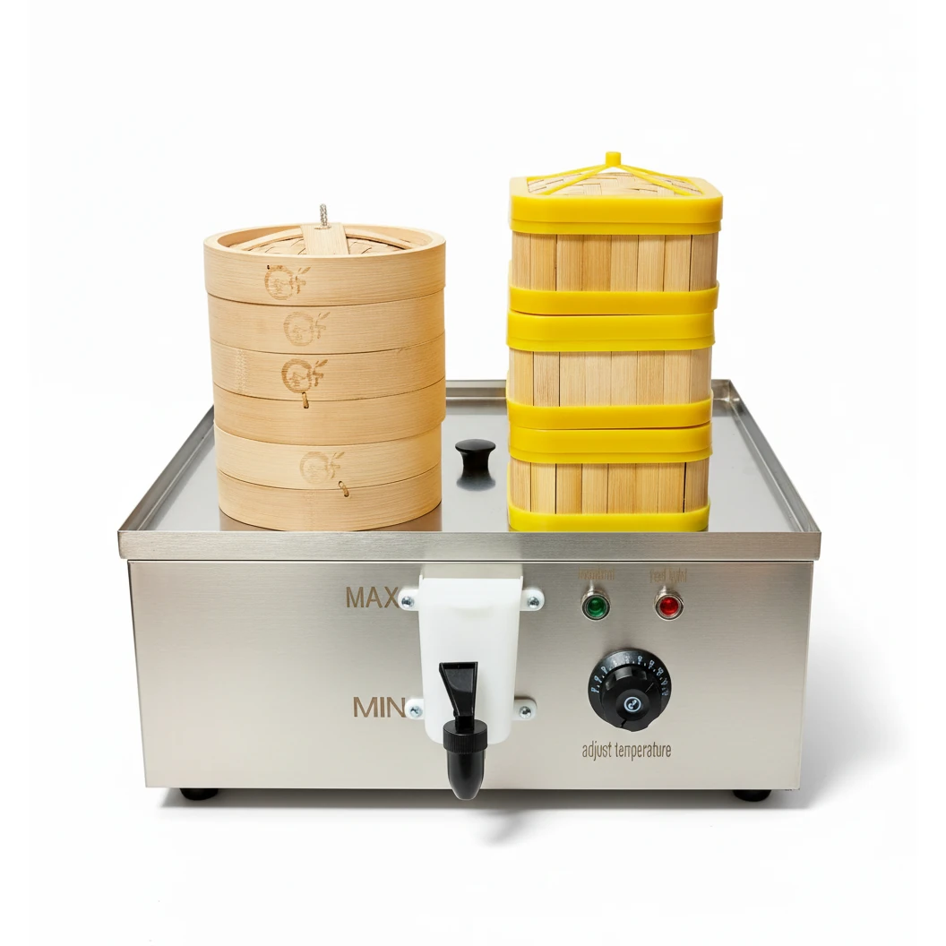 Electric Dimsum Basket Steamer 4 Compartments — view 6