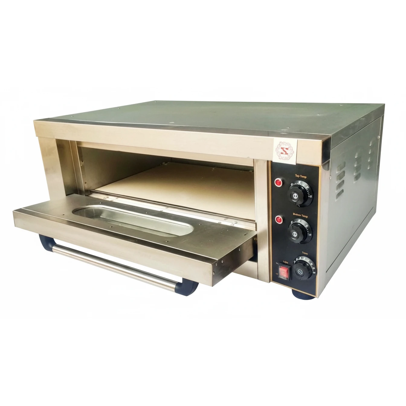 Electric Pizza Oven 1 Deck 1 Tray with Stone - Eco 1D1T (Stone Size: 16x24 inch.) — view 5