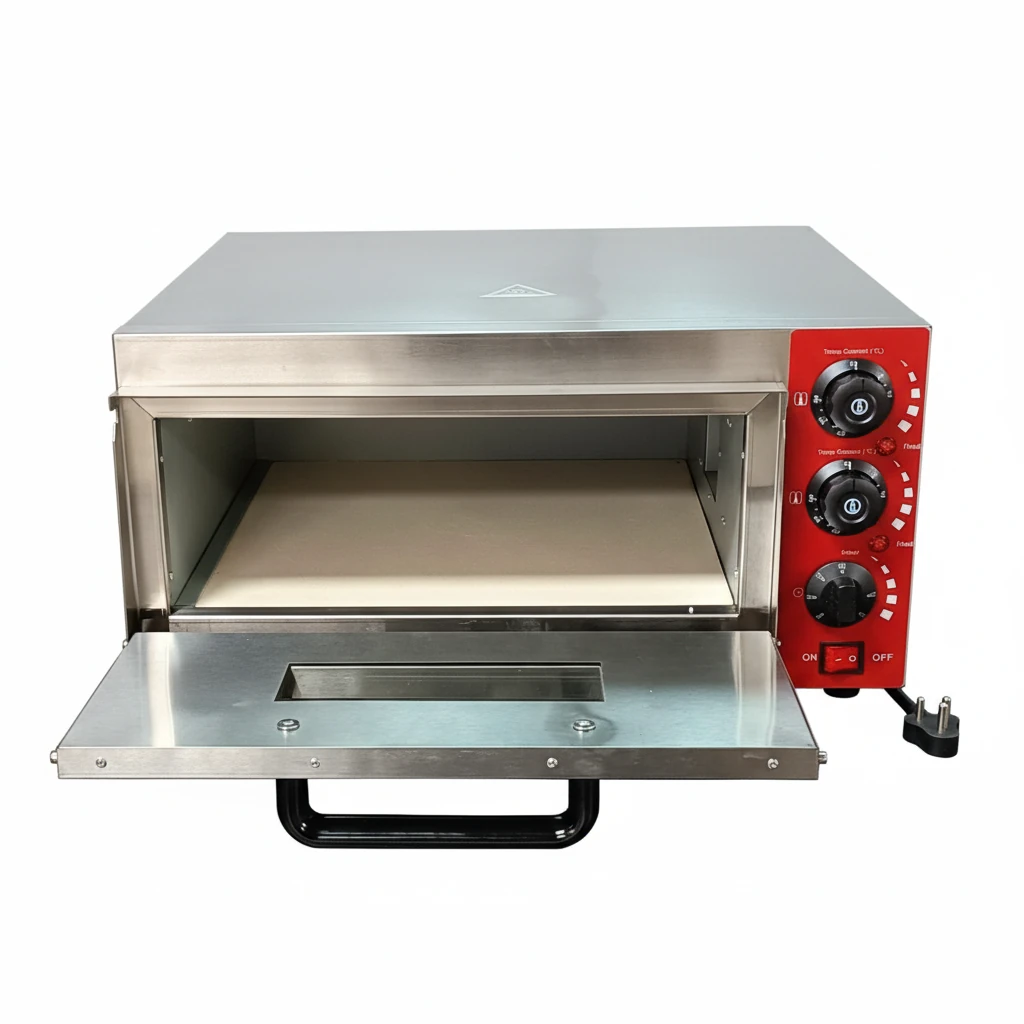 Electric Pizza Oven 1 Deck 1 Tray with Stone - HS1S (Stone Size: 16x16 inch.) — view 5